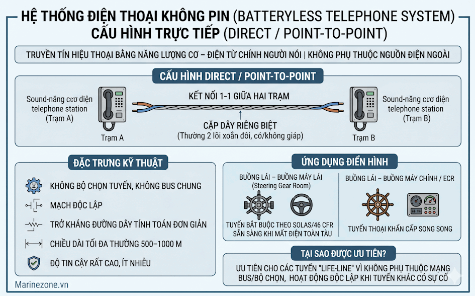 Cấu trúc trực tiếp của Hệ Thống Thông Thoại